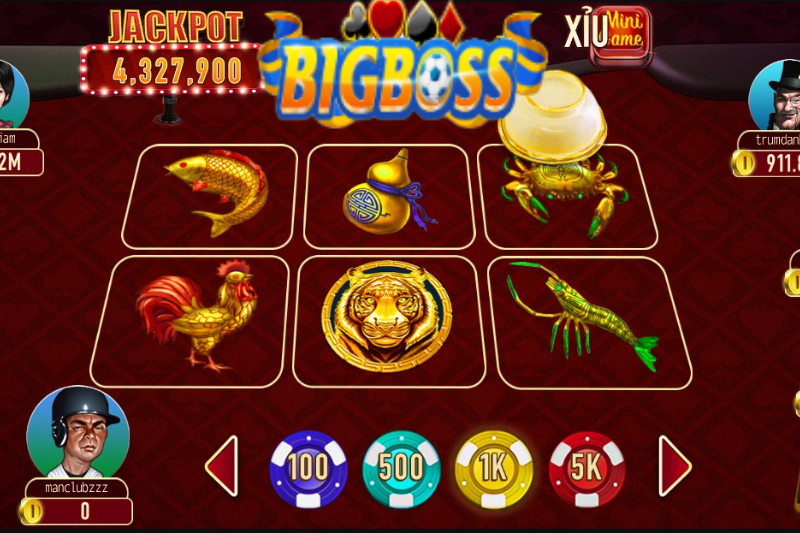 Bigboss – Game Bầu Cua Online Đổi Thưởng VIP 2023